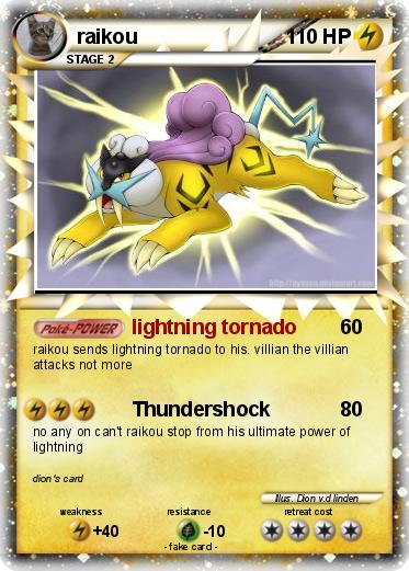 Pokemon raikou