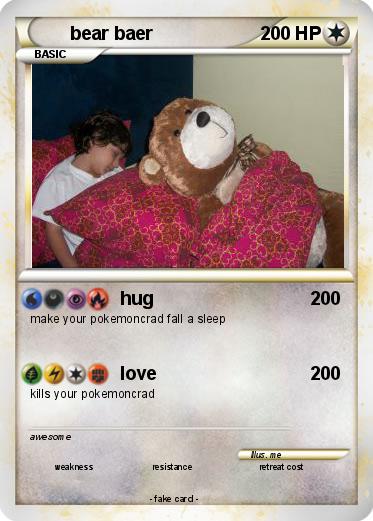 Pokemon bear baer