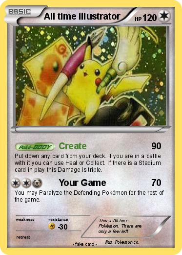 Pokemon All time illustrator