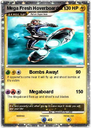 Pokemon Mega Fresh Hoverboard