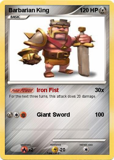 Pokemon Barbarian King