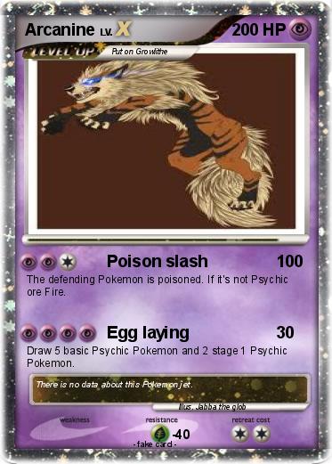 Pokemon Arcanine