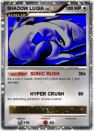 Pokemon SHADOW LUGIA