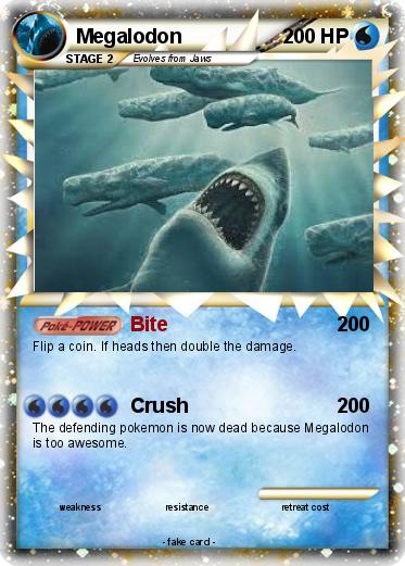 Pokemon Megalodon