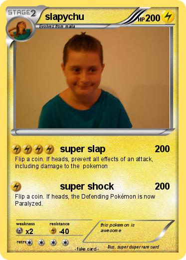 Pokemon slapychu