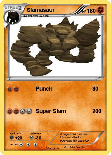 Pokemon Slamasaur