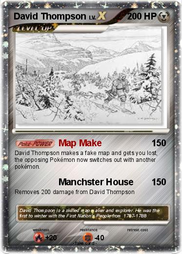 Pokemon David Thompson