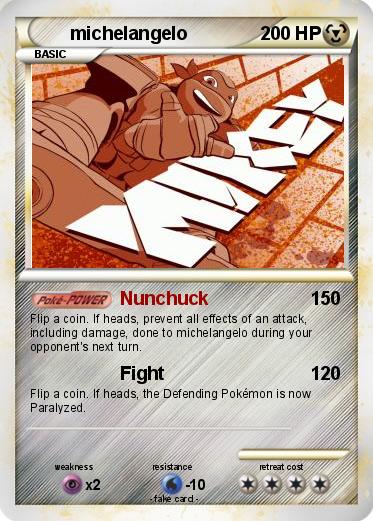 Pokemon michelangelo