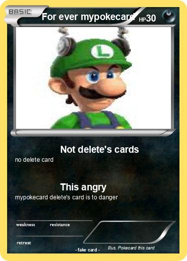 Pokemon For ever mypokecard