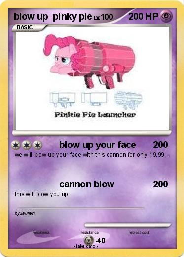 Pokemon blow up  pinky pie