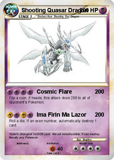 Pokemon Shooting Quasar Dragon