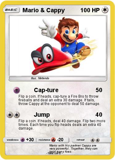 Pokemon Mario & Cappy
