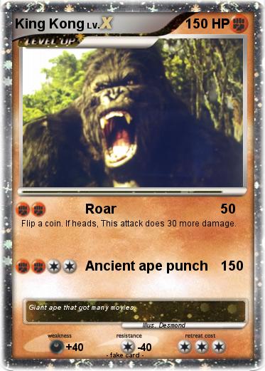 Pokemon King Kong