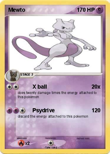 Pokemon Mewto