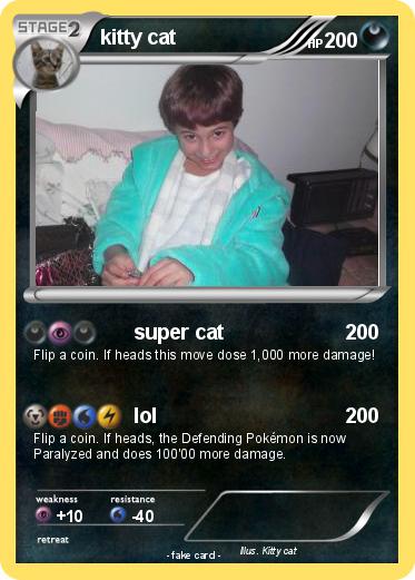 Pokemon kitty cat