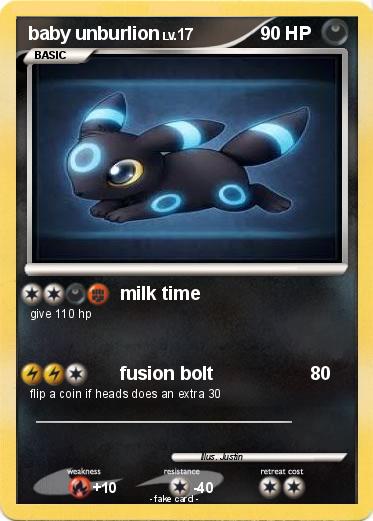 Pokemon baby unburlion