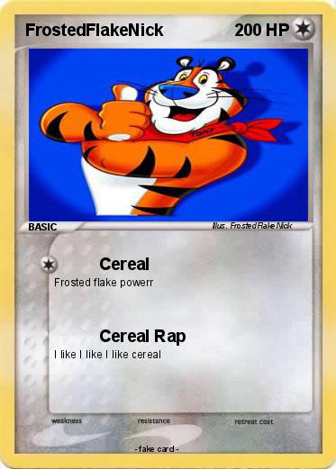 Pokemon FrostedFlakeNick