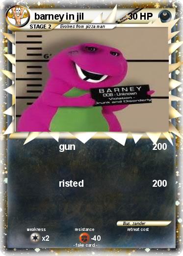 Pokemon barney in jil