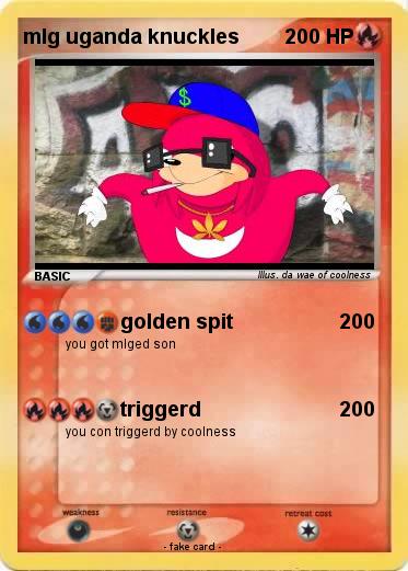 Pokemon mlg uganda knuckles