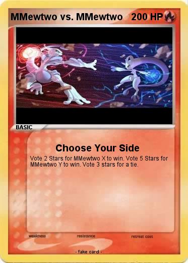 Pokemon MMewtwo vs. MMewtwo
