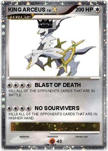 Pokemon KING ARCEUS