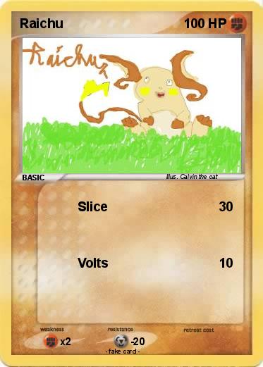 Pokemon Raichu
