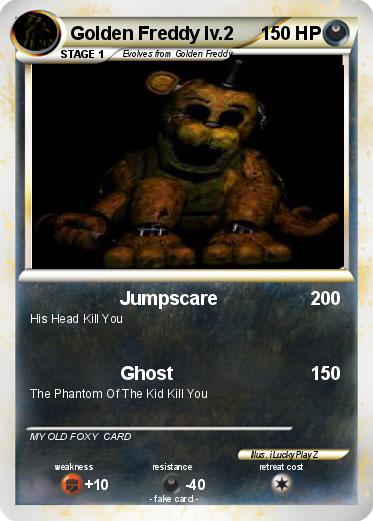 Pokemon Golden Freddy lv.2