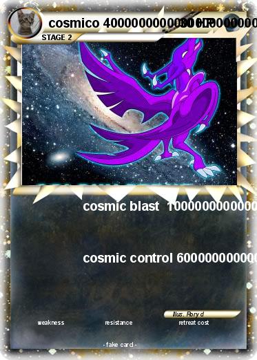 Pokemon cosmico 4000000000000000000000000