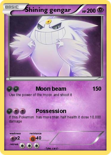Pokemon Shining gengar