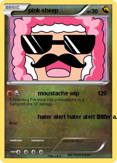 Pokemon pink sheep