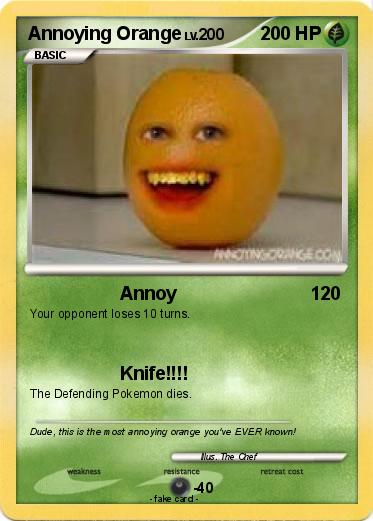 Pokemon Annoying Orange