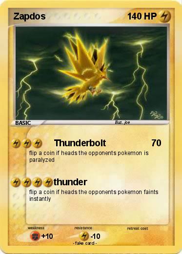 Pokemon Zapdos