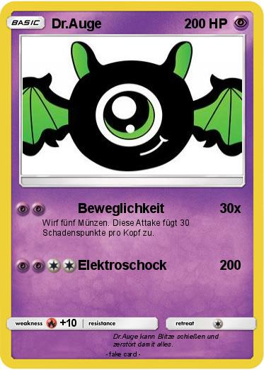 Pokemon Dr.Auge