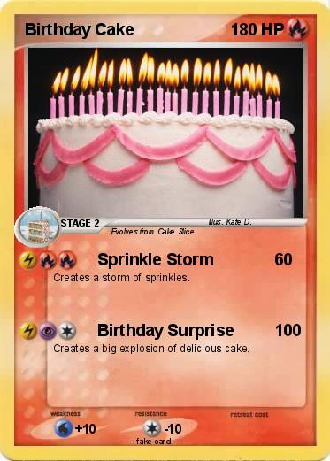 Pokemon Birthday Cake