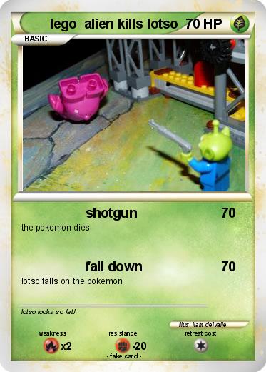 Pokemon lego  alien kills lotso