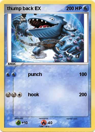 Pokemon thump back EX