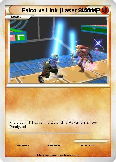 Pokemon Falco vs Link (Laser Sword)