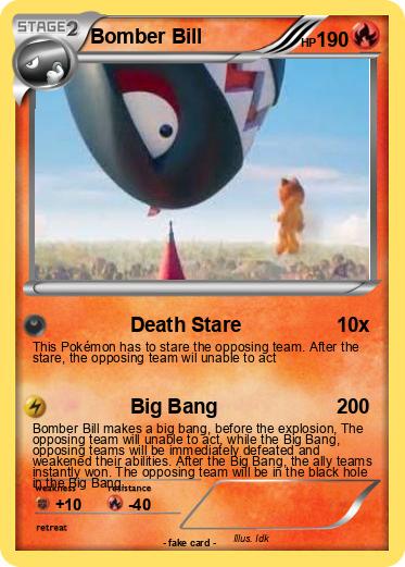 Pokemon Bomber Bill