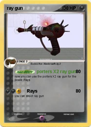 Pokemon ray gun