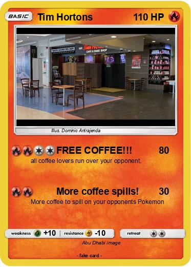 Pokemon Tim Hortons