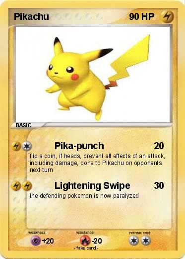 Pokemon Pikachu