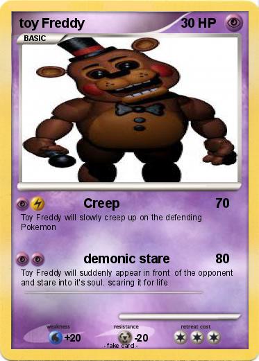 Pokemon toy Freddy