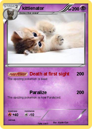 Pokemon kittienator