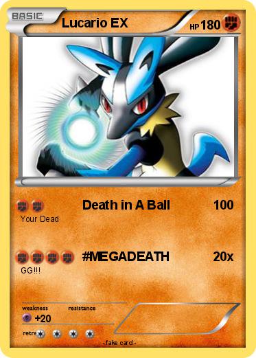 Pokemon Lucario EX