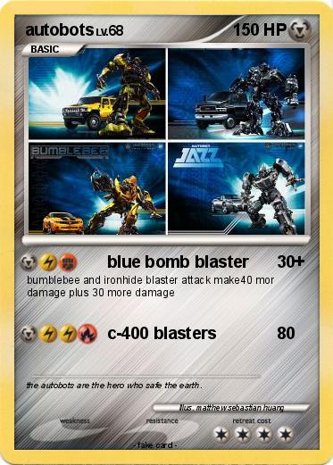 Pokemon autobots