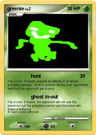 Pokemon greenie