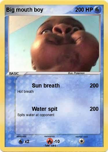 Pokemon Big mouth boy