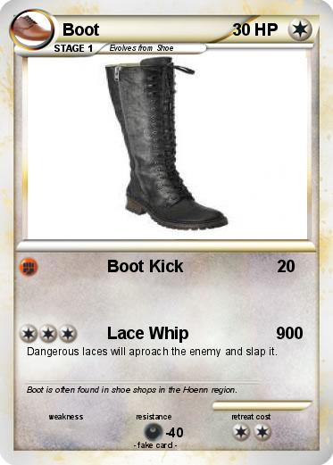 Pokemon Boot