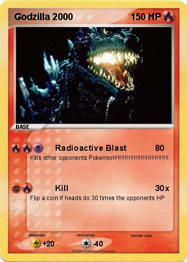 Pokemon Godzilla 2000