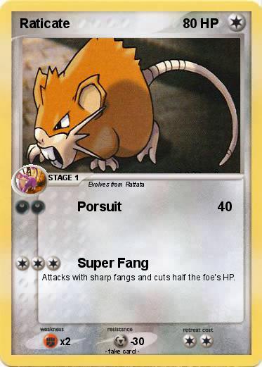 Pokemon Raticate